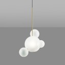 Giopato & Coombes - Bolle Frosted Pendant 04 Bubbles